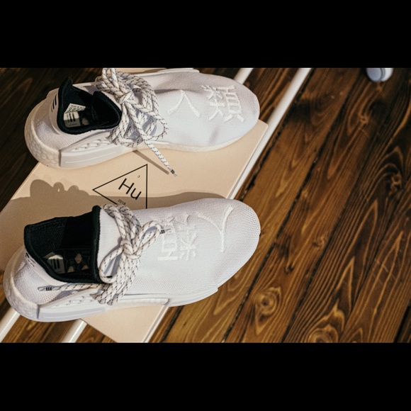 HU NMD WHITE/BLACK - Picture 4 of 5